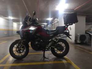 Jual bekas Honda CB150X Full modif Touring,lokasi di Tebet