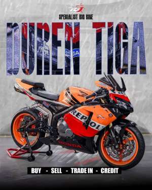 Jual bekas Honda CBR600 Repsol Km 26.000an Full Paper,lokasi di Koja