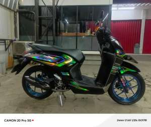Jual bekas Honda Genio Tahun 2024 Warna Hitam Mulus 80 Surat Lengkap Pajak Hidup,lokasi di Pesanggrahan