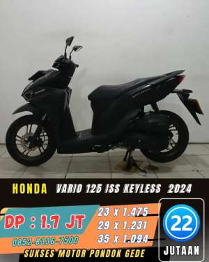 Jual bekas HONDA NEW VARIO 125 ISS KEYLESS TAHUN 2024,lokasi di Makasar