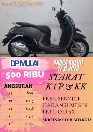 Jual bekas HONDA SCOOPY SPORTY 2022,lokasi di Cipayung