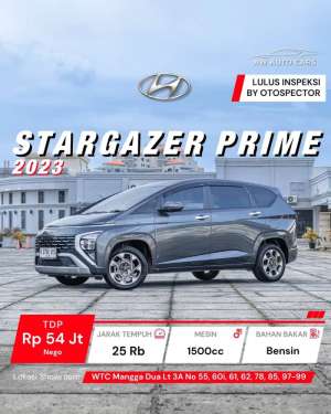 Jual bekas Hyundai Stargazer Prime 2023 style trend 2022 x bose,lokasi di 