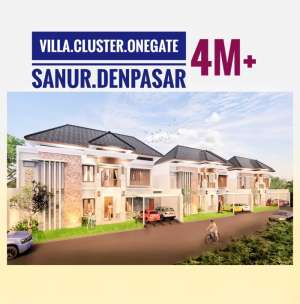 Jual Rumah Mewah Cluster Onegate Sanur Denpasar Bali lokasi di Denpasar Selatan, tersedia melalui melalui situs Olx