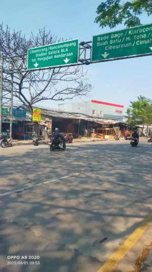 jual tanah pinggir jalan raya soekarno hatta, bypass kota bandung lokasi di Soekarno Hatta, tersedia melalui melalui situs Olx