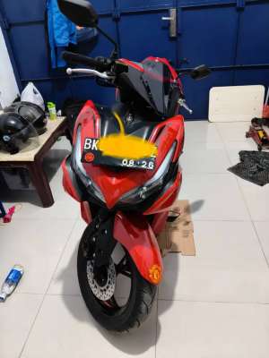 Jual bekas Jual Yamaha Aerox 2021 Connected 155155,lokasi di Medan Timur