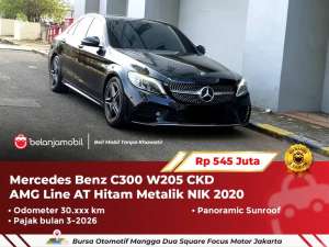 Jual bekas LOW KMMercedes Benz Mercy C300 C 300 W205 CKD AMG Hitam 2020 2021,lokasi di 