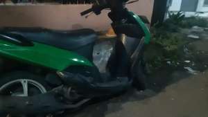 Jual bekas Mio smile 2010 yamaha hijau,lokasi di Kebon Jeruk