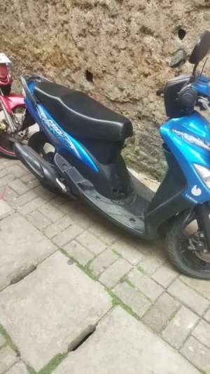 Jual bekas Mio smile 2011 biru,lokasi di Larangan