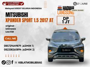 Jual bekas MITSUBISHI XPANDER SPORT 2017 MATIC ISTIMEWA LOW KM,lokasi di 