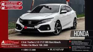 Jual bekas ODO 37RB Honda Civic 1.5 E Hatchback 2018,lokasi di 