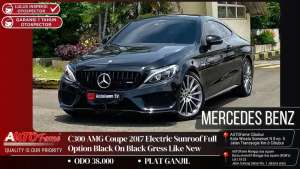 Jual bekas ODO 38RB Mercedes Benz C300 AMG Coupe 2017,lokasi di 