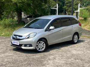 Jual bekas Pajak Panjang Honda Mobilio 1.5 E Bensin-AT 2015 Abu-abu LKN,lokasi di 