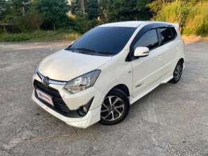 Jual bekas Pajak Panjang Toyota Agya 1.2 G TRD Sportivo Bensin-AT 2018 Putih LADW,lokasi di 