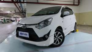Jual bekas Pajak Panjang Toyota Agya 1.2 TRD Sportivo Bensin-AT 2020 Putih,lokasi di 