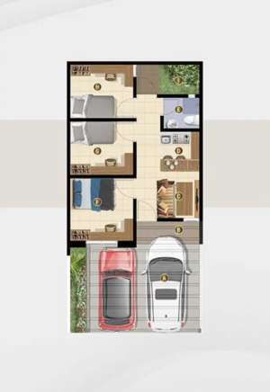 Panjibuwono City Cluster Majapahit Tipe Boulevard lokasi di Babelan, tersedia melalui melalui situs Olx