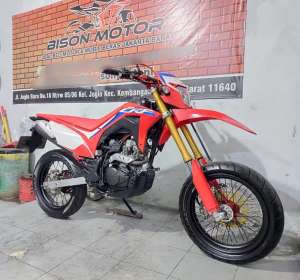 Jual bekas Part serba 2 HONDA CRF 150 L FI 2022 Modif Supermoto pajak panjang,lokasi di Karang Tengah
