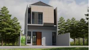 Rumah 2 lantai Free Biaya2 lokasi pinggir jalan raya mandor samin GDC lokasi di Cilodong, tersedia melalui melalui situs Olx