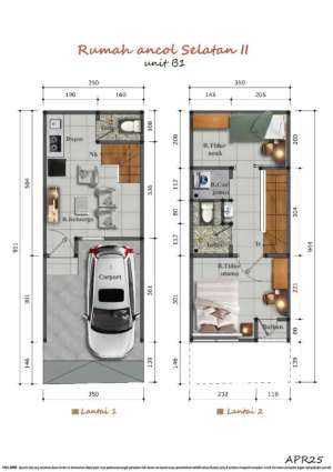 Rumah Baru Modern Minimalis di Jln Ancol Selatan lokasi di Kemayoran, tersedia melalui melalui situs Olx