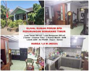 rumah di perum bpd pedurungan semarang timur lokasi di Tlogomulyo, tersedia melalui melalui situs Olx