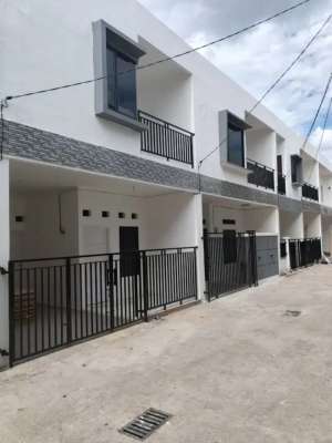 Rumah Dijual Baru 2 Lantai 600jt 100m2 dekat Pintu Tol BINTARA lokasi di Duren Sawit, tersedia melalui melalui situs Olx