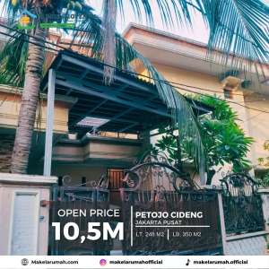 Rumah Dijual Murah Siap Huni Dalam Komplek Di Petojo Cideng Jakpus lokasi di Tomang, tersedia melalui melalui situs Olx