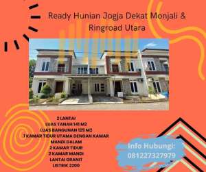 Rumah Kota Yogyakarta Dekat Ringroad UtaraMonjali Di Palagan lokasi di Sleman, tersedia melalui melalui situs Olx