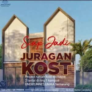 SAT SET,1 UNIT,13 KMR,SHM,KOST MODERN TERDEKAT RING 1 UNDIP SEMARANG lokasi di Mijen, tersedia melalui melalui situs Olx