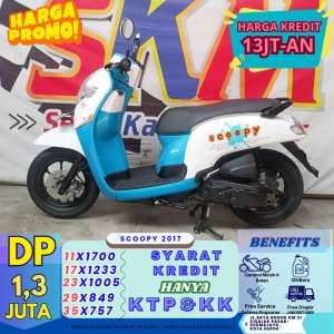 Jual bekas Scoopy 2018 promo DP murah proses cepat,lokasi di Duren Sawit