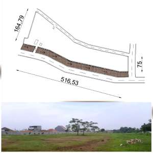 Tanah Eksklusif Depok Kota Strategis SHM lokasi di Tapos, tersedia melalui melalui situs Olx