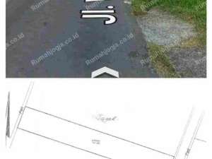 tanah istimewa pinggir jalan raya Wahid Hasim seturan lokasi di Depok, tersedia melalui melalui situs Olx