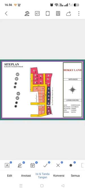 Tanah kavling Cilegon, Cibeber lokasi di Jombang, tersedia melalui melalui situs Olx