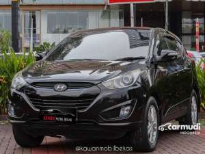 Jual bekas TDP 29jtHyundai Tucson 2,0 GLS SUV 2012 Hitam kondisi istimewa bergaransi dan dijamin siap pakai Kawanmobilbekas,lokasi di DKI Jakarta
