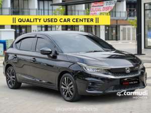 Jual bekas TDP 32jtHonda City 1,5 RS Hatchback 2022 Abu-abu kondisi istimewa bergaransi dan dijamin siap Pakai Kawanmobilbekas,lokasi di Banten