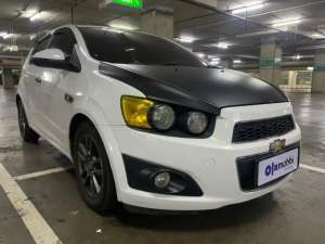 Jual bekas TDP 4,JT Chevrolet Aveo 1.4 LT Bensin-MT Biru 2014,lokasi di 