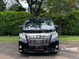 Jual bekas TDP 63jtToyota Alphard G 2.5 G ATPM AT 2016 Hitam Kondisi Istimewa Dan Dijamin Siap Pakai kawanmobilbekas,lokasi di Banten