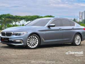 Jual bekas TDP 65jtBMW 530i 2.0 G30 LUXURY B48 AT 2017 Silver Kondisi istimewa Dan Dijamin Siap Pakai kawanmobilbekas,lokasi di DKI Jakarta