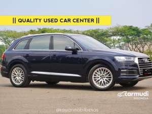 Jual bekas TDP 70jtAUDI Q7 3.0 TFSI QUATTRO AWD AT 2015 Biru Metalik Kondisi Istimewa Dan Dijamin Siap Pakai kawanmobilbekasn,lokasi di DKI Jakarta