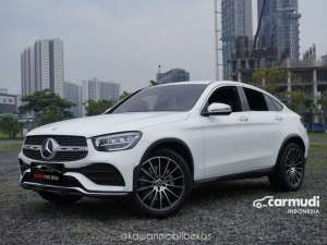 Jual bekas TDP 85jtMercedes Benz GLC300 2.0 4Matic AMG Coup Facelift C253 AT 2021 Putih Nik 2019 Kondisi Istimewa Dan Dijamin Siap Pakai kawanmobilbekasn,lokasi di DKI Jakarta