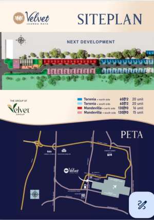 Velvet Juanda Raya, Hunian Idaman Nol Jalan Raya Juanda, Waru Sidoarjo lokasi di Waru, tersedia melalui melalui situs Olx