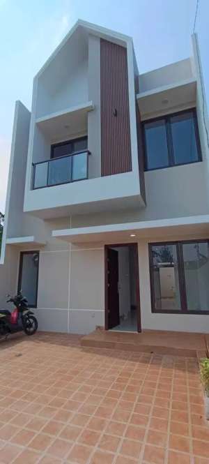 Y297 Rumah Baru Scandinavian 122 m2 di Kodau Jatimekar Bekasi lokasi di Jatiasih, tersedia melalui melalui situs Olx