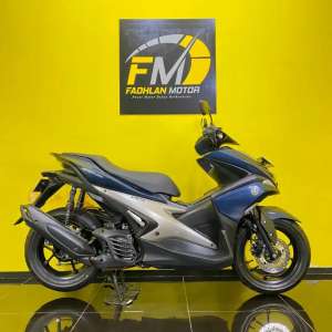 Jual bekas Yamaha Aerox ABS 2018 biru pajak on,lokasi di Limo