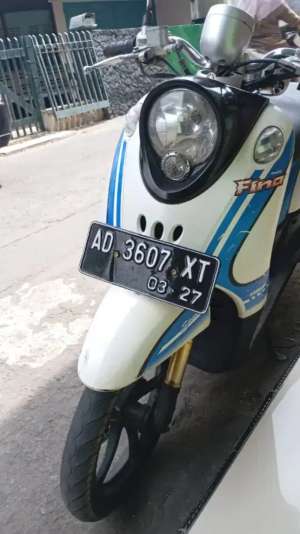 Jual bekas Yamaha Fino THN 2012 plat AD Sukoharjo,lokasi di Banguntapan