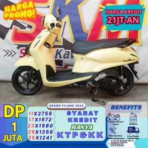 Jual bekas Yamaha Grand Filano motor bekas bergaransi,lokasi di Ciracas