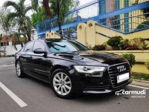 Jual bekas 2013 Audi A6 2.0 TFSI Sedan Black On Black Interior Special Order Rare ATPM Record Service Km 63rb B GENAP Pjk 102026 No PR Siap Pakai KREDIT DP 39jt,lokasi di DKI Jakarta