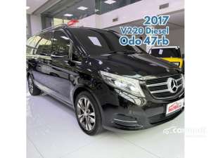 Jual bekas 2016 Mercedes-Benz V220 2.1 D Van Black on Black Mercy V220d V 220 Diesel Hitam,lokasi di DKI Jakarta
