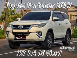 Jual bekas 2017 Toyota Fortuner 2.4 VRZ 4X2 SUV DIESEL SOLAR Ready 2 unit Garansi lengkap 1 tahun,lokasi di DKI Jakarta
