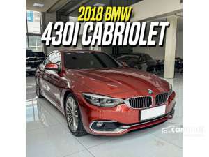 Jual bekas 2018 BMW 430i 2.0 Sport Convertible Orange Metallic Rare Color Cabriolet Oranye Red Merah,lokasi di DKI Jakarta