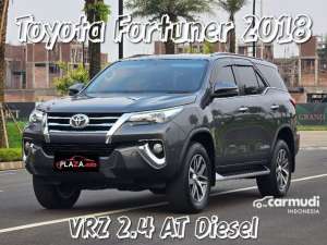 Jual bekas 2018 Toyota Fortuner 2.4 VRZ 4X2 SUV DIESEL Kilometer 54 ribu Sudah lulus general check up Toyota.,lokasi di DKI Jakarta