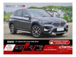 Jual bekas 2019 BMW X1 1.5 sDrive18i xLine SUV F48 Facelift LCI Odo 35 Rbuan Pajak Panjang RARE ITEMS,lokasi di DKI Jakarta