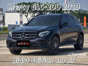 Jual bekas 2019 Mercedes-Benz GLC200 2.0 Night Edition AMG SUV TDP 5 juta Panoramic Sunroof,lokasi di DKI Jakarta